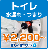 トイレの水漏れ・つまり